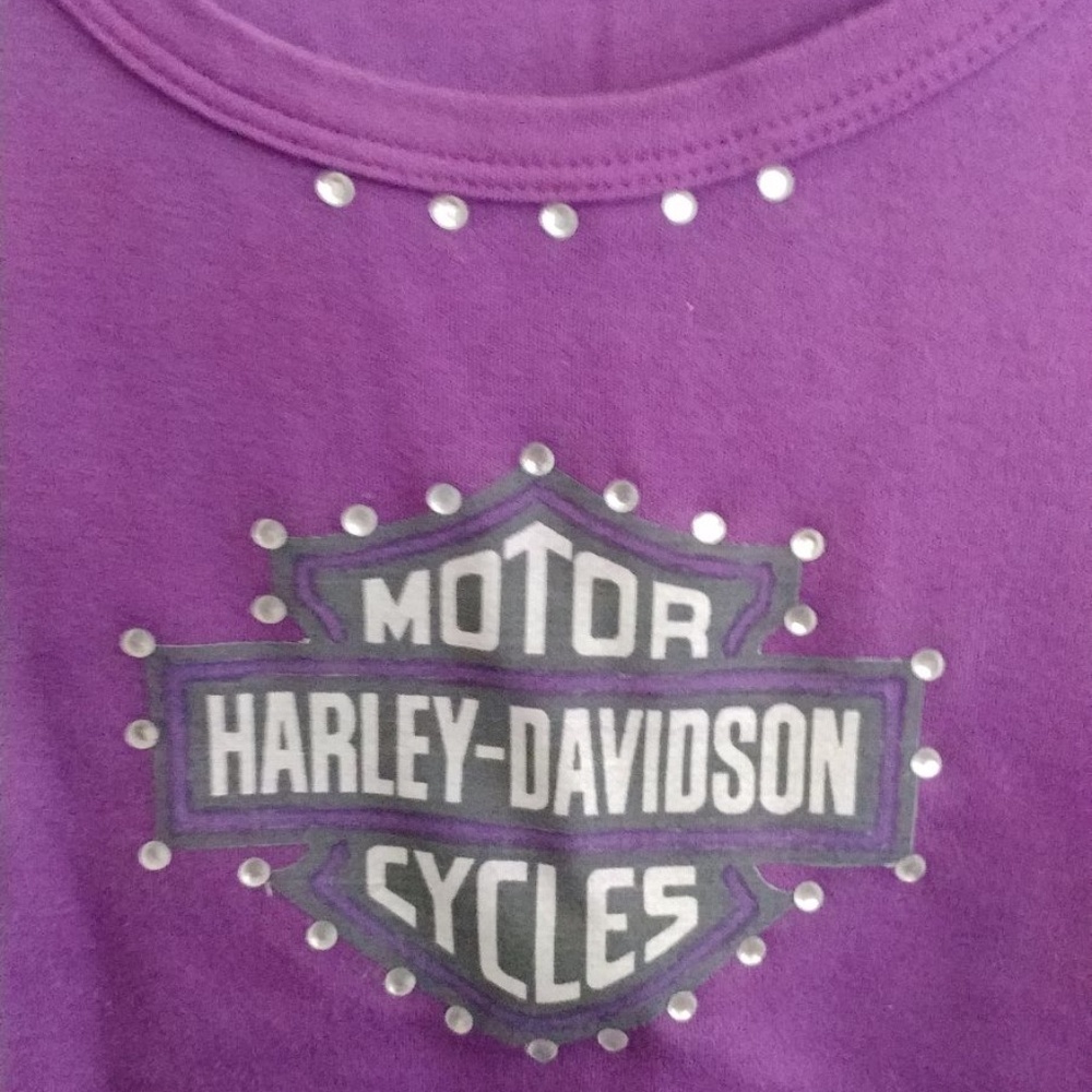 Rhinestone Harley Inspired Shirt 2X
